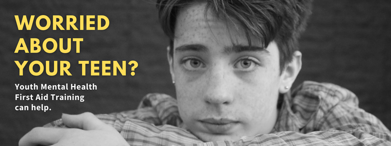 Worried about your teen? Take Youth Mental Health First Aid.